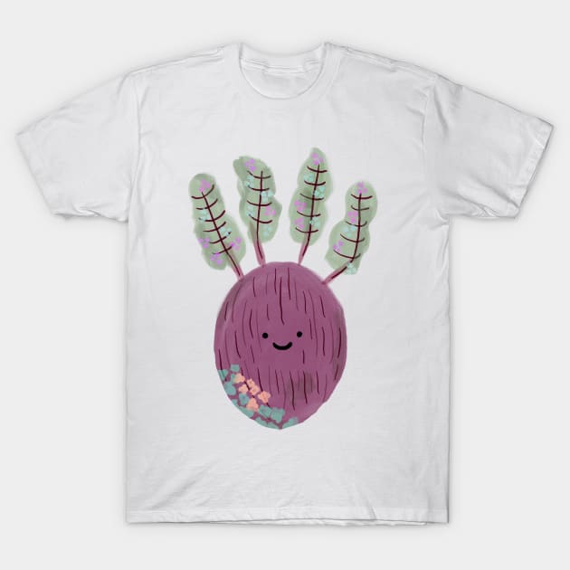 Cute floral beets T-Shirt by artoftilly